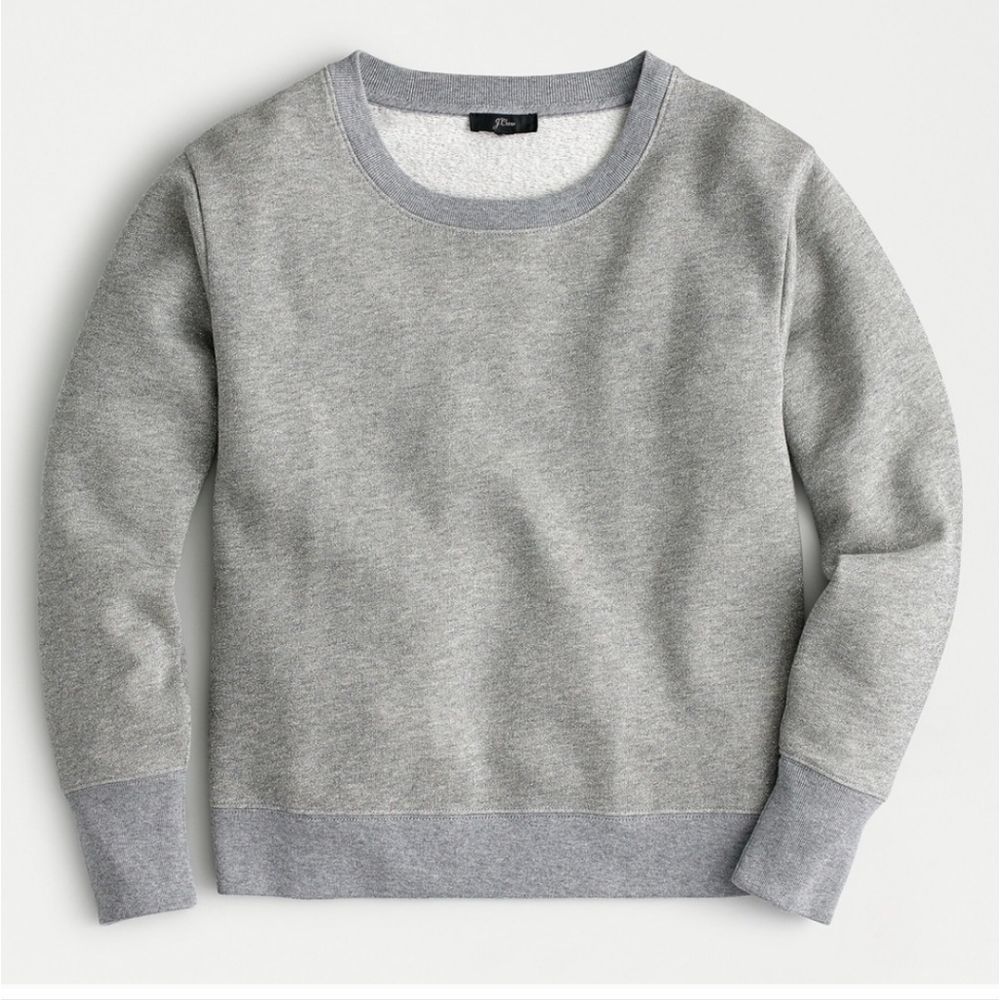 J.Crew Metallic Crew Neck Sweatshirt size xs
